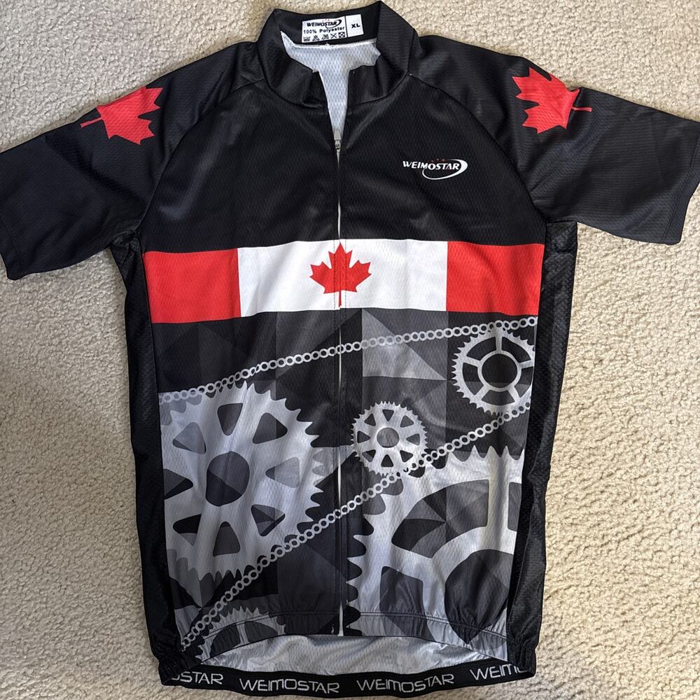 Canada Cycling Shirt XL Weimostar